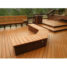 Hot Sale Waterproof WPC Decking en bois composite en composite en plastique